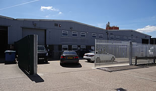 Belvedere Industrial Estate - gated yard