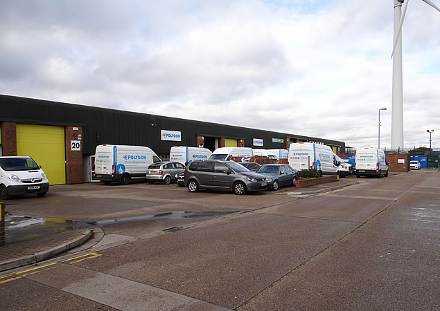 Unit 26 to rent on Manford Industrial Estate