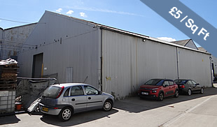 TO LET - Detatched warehouse with yard 